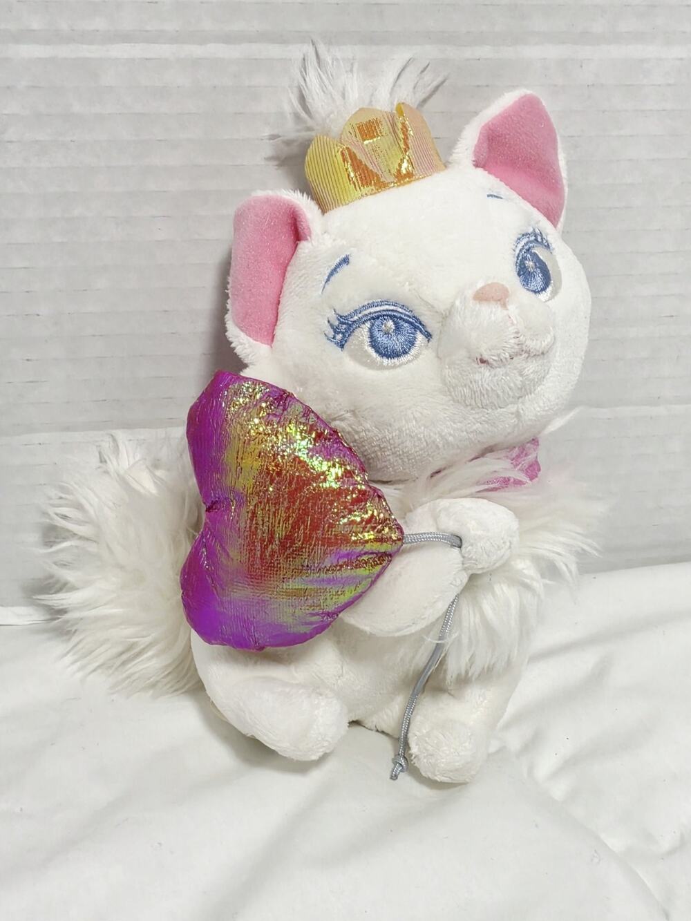 Disney Aristocats Marie Heart Balloon Tiara Birthday Party Plush Kitty Retired